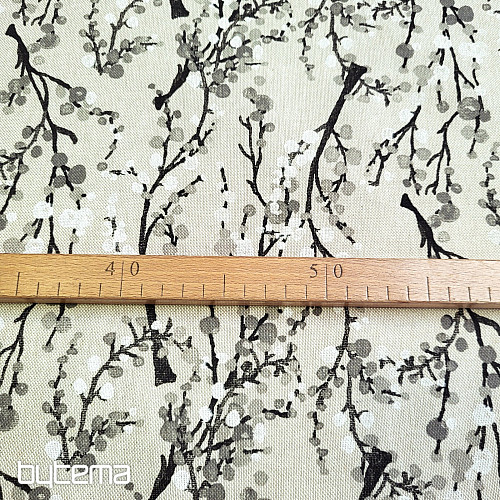 Dekoratív anyag TREE BUBBLES GREY