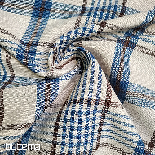 ANZOL KÉK Dekoratív szövet