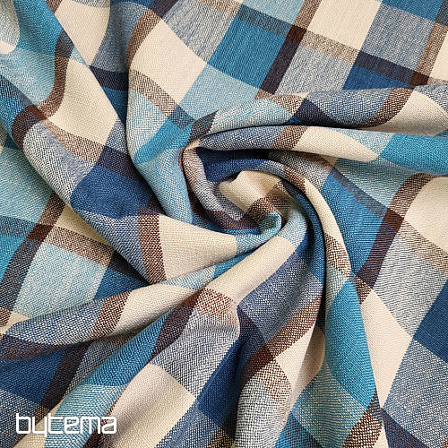 ATILA KÉK Dekoratív szövet