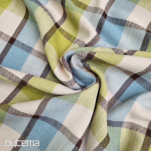 ATILA KÉK ZÖLD Dekoratív szövet