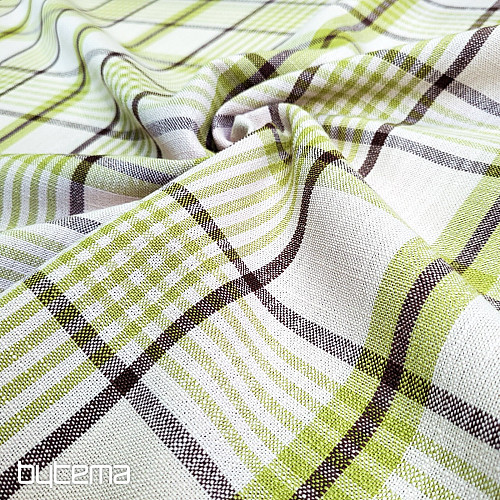 ANZOL GREEN dekoratív szövet