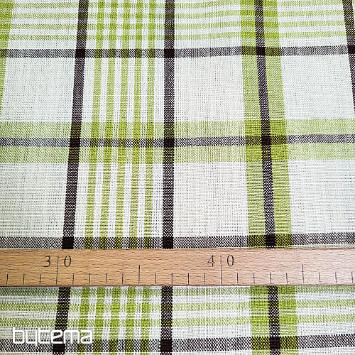 ANZOL GREEN dekoratív szövet