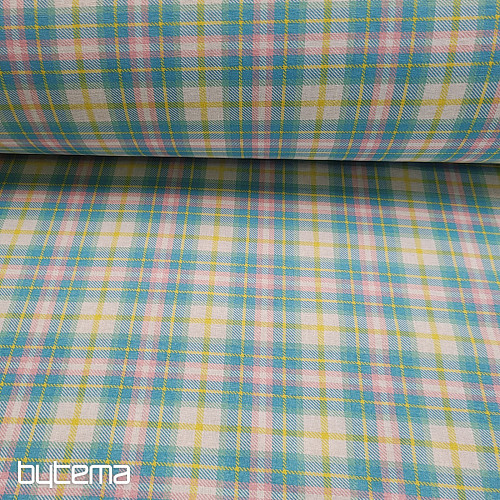 Dekoratív anyag DEMER ZÖLD RÓZSASZÍN