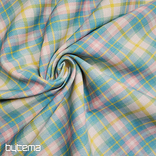 Dekoratív anyag DEMER ZÖLD RÓZSASZÍN