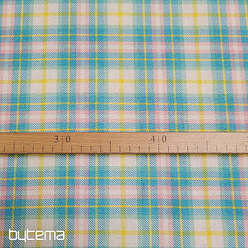 Dekoratív anyag DEMER ZÖLD RÓZSASZÍN