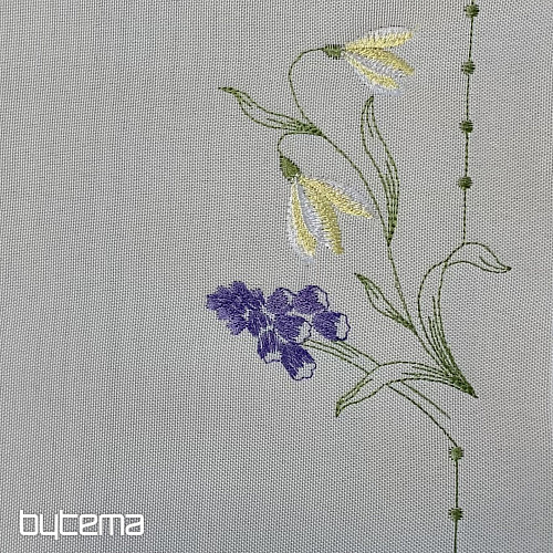 Hímzett terítő és sál NÁRCISZ ÉS HÓ LÁNYA