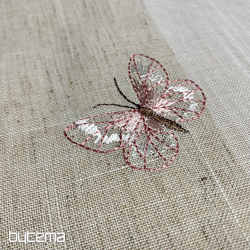 Hímzett terítő és sál Rózsák és kiscicák