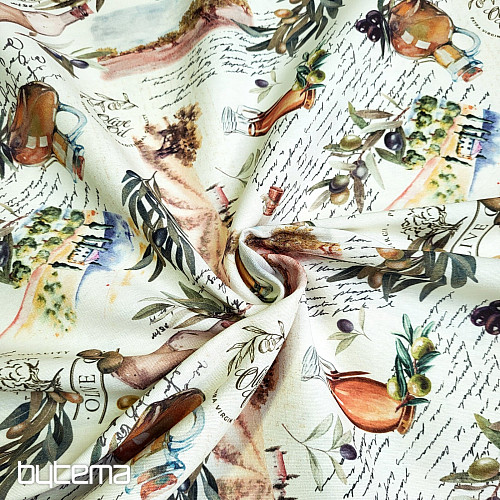 Dekoratív szövet OLIVY FARGA