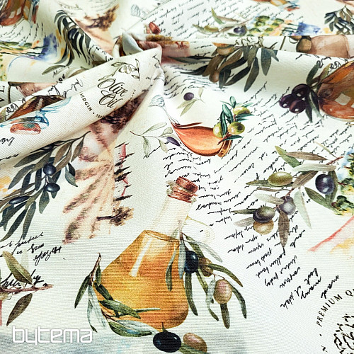 Dekoratív szövet OLIVY FARGA