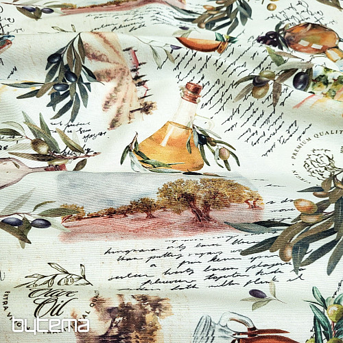 Dekoratív szövet OLIVY FARGA