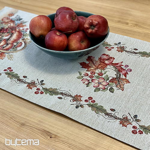 Gobelin terítő és sál GOMBA A SZÁLLÍTÓKOCSIBAN