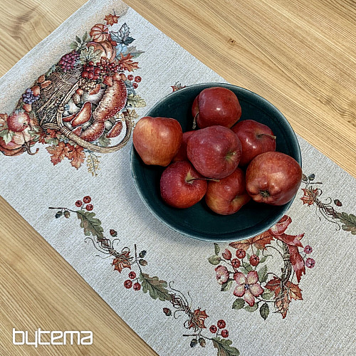 Gobelin terítő és sál GOMBA A SZÁLLÍTÓKOCSIBAN