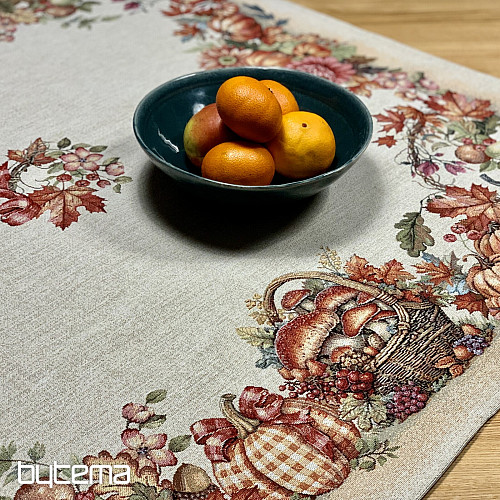 Gobelin terítő és sál GOMBA A SZÁLLÍTÓKOCSIBAN