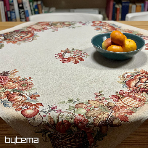 Gobelin terítő és sál GOMBA A SZÁLLÍTÓKOCSIBAN