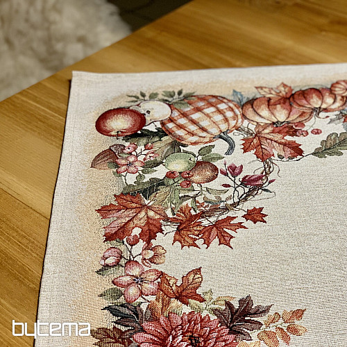 Gobelin terítő és sál GOMBA A SZÁLLÍTÓKOCSIBAN