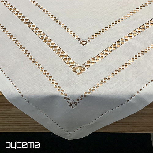 Asztalterítő és sál FEHÉR NYITÓ