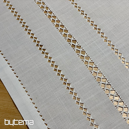 Asztalterítő és sál FEHÉR NYITÓ