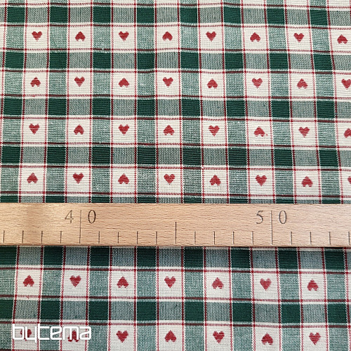 MAXI CORET zöld dekoratív anyag