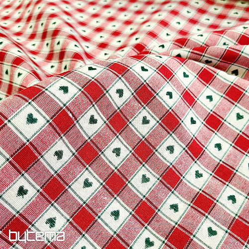 MAXI CORET piros dekoratív anyag