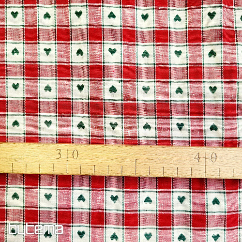 MAXI CORET piros dekoratív anyag