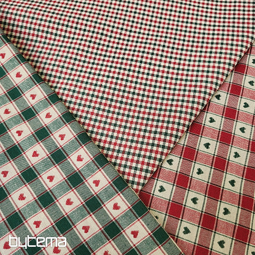 MAXI CORET piros dekoratív anyag