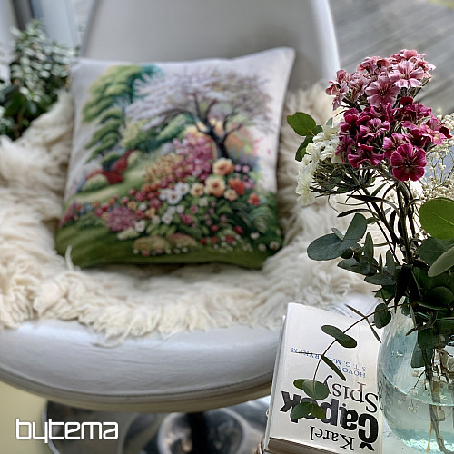 Gobelin párnahuzat CSENDÉLET A PARKBAN