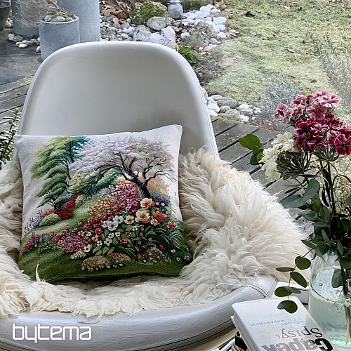 Gobelin párnahuzat CSENDÉLET A PARKBAN