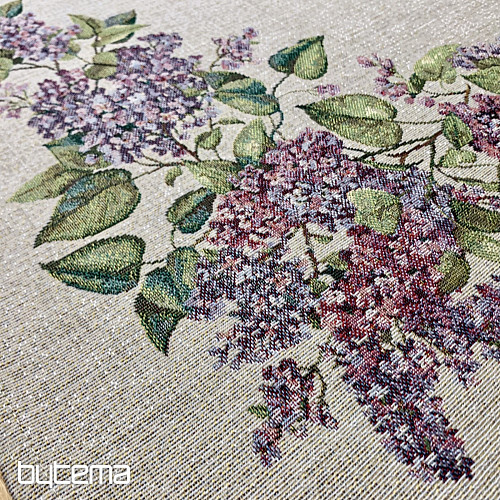 Gobelin terítő és sál LILA