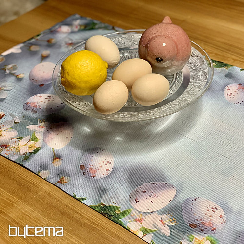 HÚSVÉTI terítő és sál virágokkal