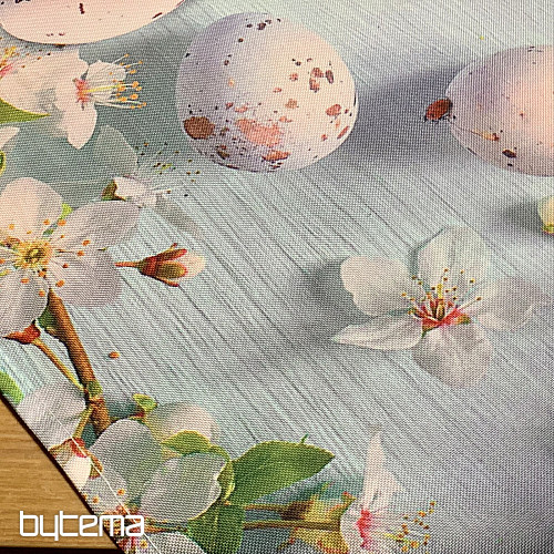 HÚSVÉTI terítő és sál virágokkal