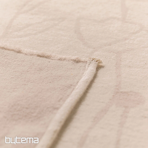 Takaró AMBER FLOWERS bézs