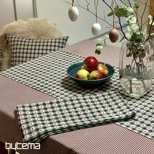 Dekoratív párnahuzat OSLO MINI KÁRO