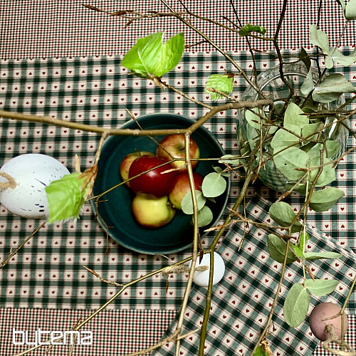 Dekoratív párnahuzat OSLO MINI KÁRO