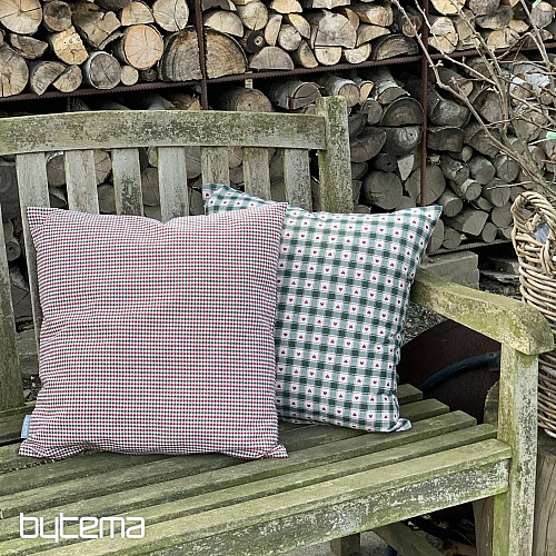 Dekoratív párnahuzat MAXI CORET zöld