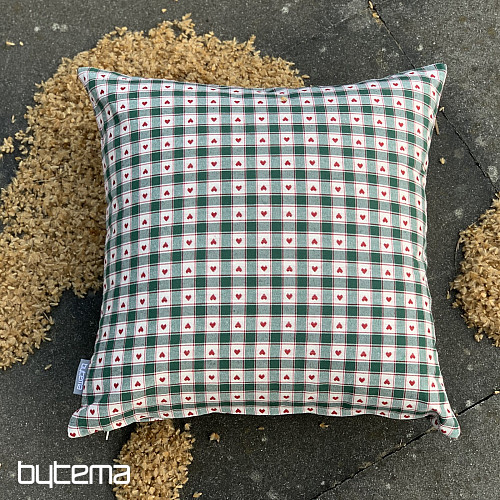 Dekoratív párnahuzat MAXI CORET zöld