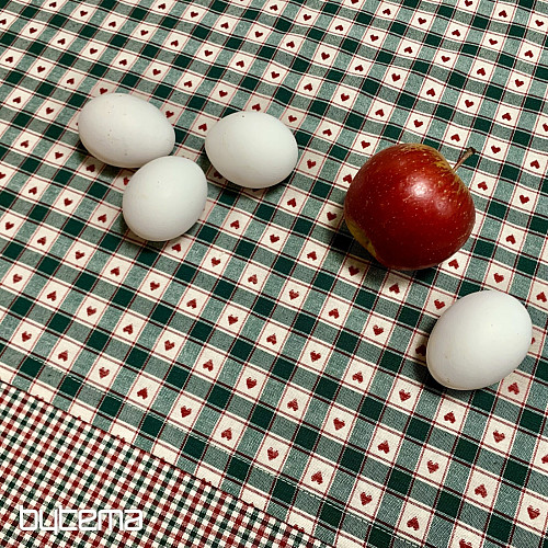 MAXI CORET terítő és sál zöld