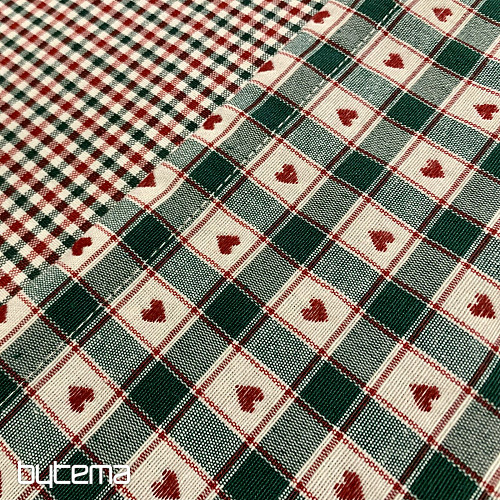 MAXI CORET terítő és sál zöld