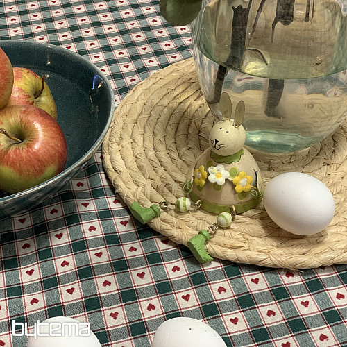 MAXI CORET terítő és sál zöld