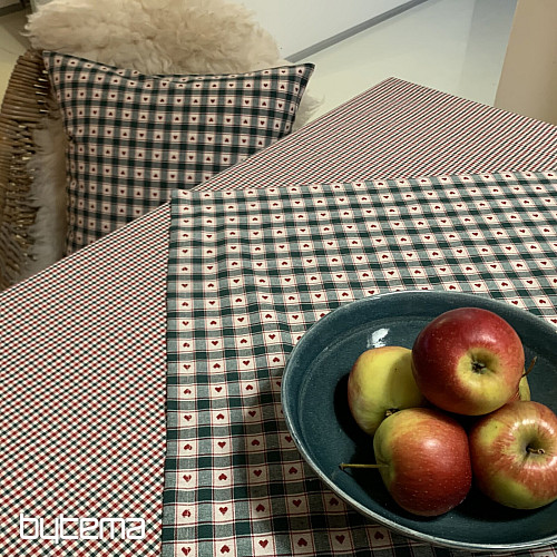 MAXI CORET terítő és sál zöld