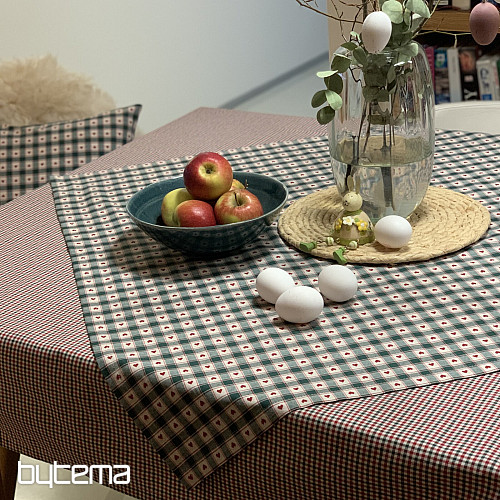 MAXI CORET terítő és sál zöld