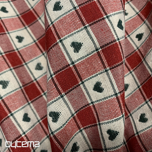 MAXI CORET terítő és sál piros