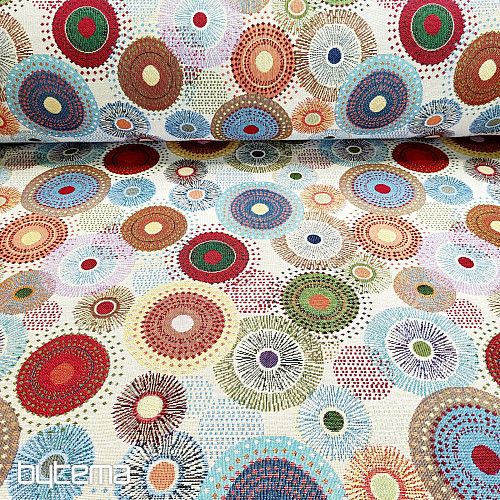 Gobelin anyag GOMERA bézs