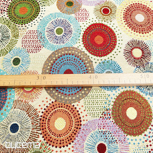 Gobelin anyag GOMERA bézs