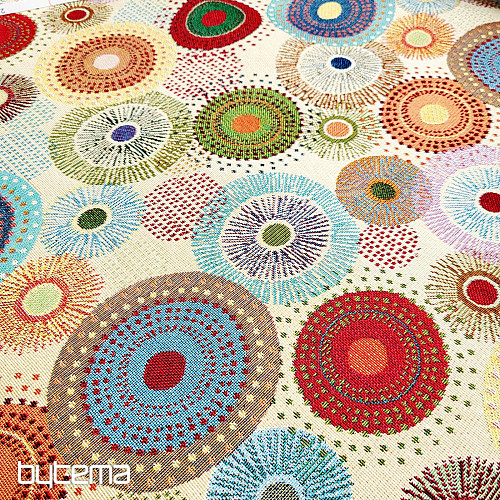 Gobelin anyag GOMERA bézs