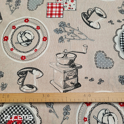 KÁVÉILLATÚ Dekoratív anyag