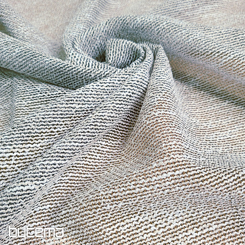 Luxus függöny GERSTER 11882/0870 fekete-fehér