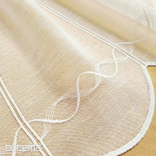 Függöny ólomüveghez GERSTER 11883 fehér