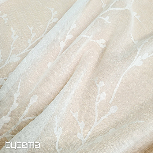 Luxus függöny GERSTER 11877/290/0002 krémszínű