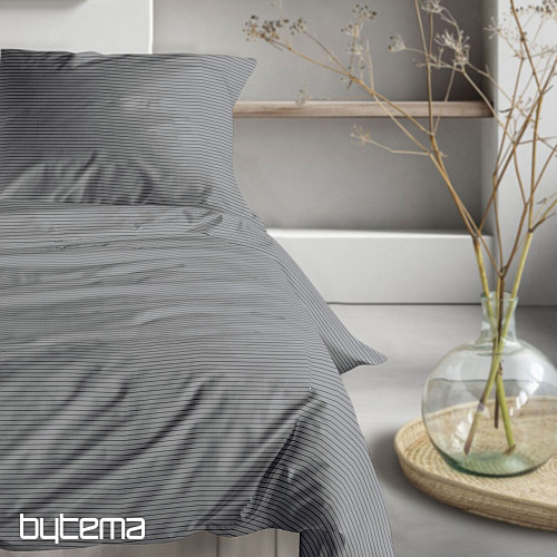 IRISETTE luxus pamutszatén TOKIO 8607-11 szürke