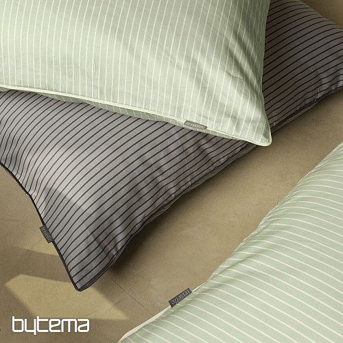 IRISETTE luxus pamutszatén TOKIO 8607-30 zöld